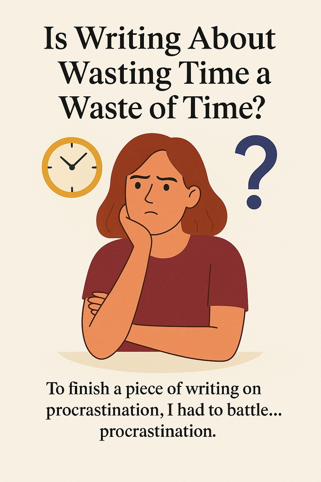 Is Writing About Wasting Time… a Waste of Time?